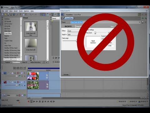 Sony Vegas – Adding Effects Quickly 010
