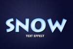 Photoshop – Snow Text Effect