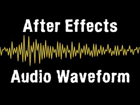After Effects – Audio Waveform 028