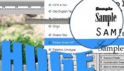 Photoshop Tip #4 – Display Larger Font Previews