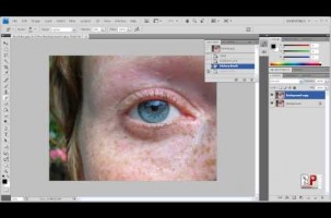 Photoshop CS4: Reduce Freckles