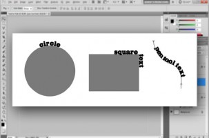 Photoshop – Wrap Text