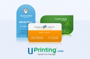 *Closed* 250 Die Cut Business Cards Giveaway from UPrinting.com