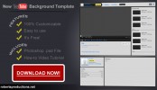 Free YouTube Background Template
