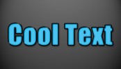 Photoshop PSD: Cool Blue Text
