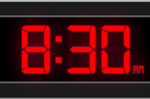 Photoshop: LED Clock