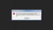 Photoshop Error: Could Not Open Scratch File