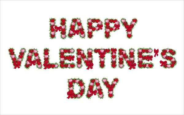 Valentine's Day Text Handful of Valentines Day Tutorials