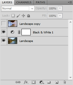 Hide Layer Photoshop: Negative Illusion