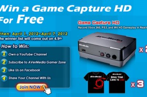 Win a Game Capture HD! (Ended)