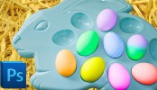 Color Your Easter Eggs in Photoshop