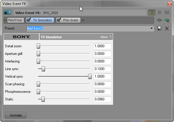 Sony Vegas: Masking