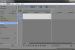 Sony Vegas: Empty Events