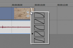 Sony Vegas: Fade Type