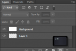 Photoshop: New Layer Below