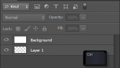 Photoshop: New Layer Below