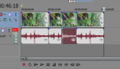 Sony Vegas: Splitting Events