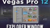 Vegas Pro 12: Explorer Window