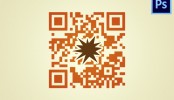 Photoshop: Colorize QR Code